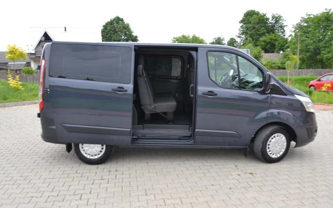 Ford Transit Custom cena 47900 przebieg: 344000, rok produkcji 2013 z Leśna małe 232